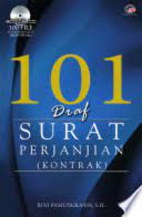 101 Draft surat perjanjian (kontrak)