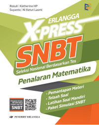 Erlangga X-Press SNBT : Penalaran Matematika DIPA 2024