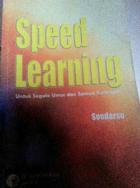 Speed learning untuk segala umur dan semua kalangan