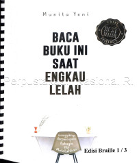 Image of Baca buku ini saat engkau lelah