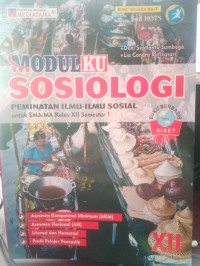 Image of SOSIOLOGI PEMINATAN KELAS XII DIPA 2022 : (K-MERDEKA)