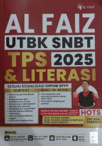 Image of Al Faiz UTBK SNBT TPS Literasi 2025