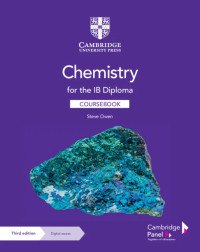 Image of Chemistry for the IB Diploma (Coursebook) : DIPA 2026