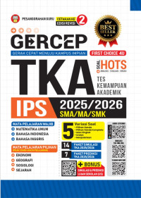 Image of Gercep TKA IPS 2025/2026 SMA/MA/SMK